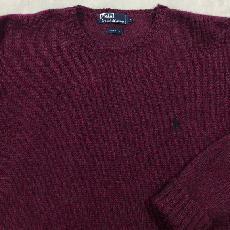 Vintage Polo Ralph Lauren Wool Knit Sweater (L)