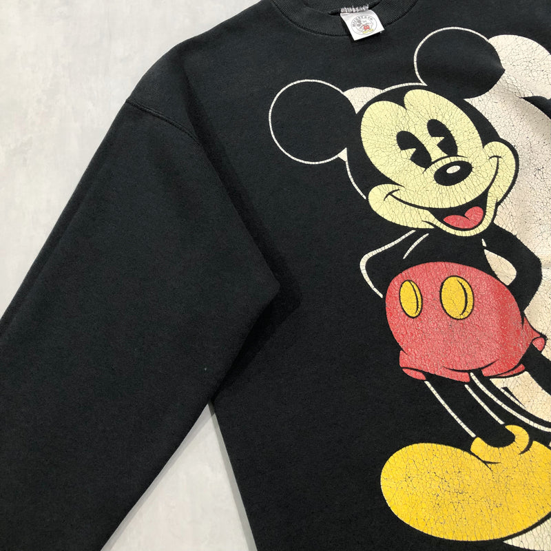 Vintage 90s Disney Sweatshirt Mickey (M)