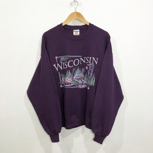 Vintage Sweatshirt Wisconsin (XL)