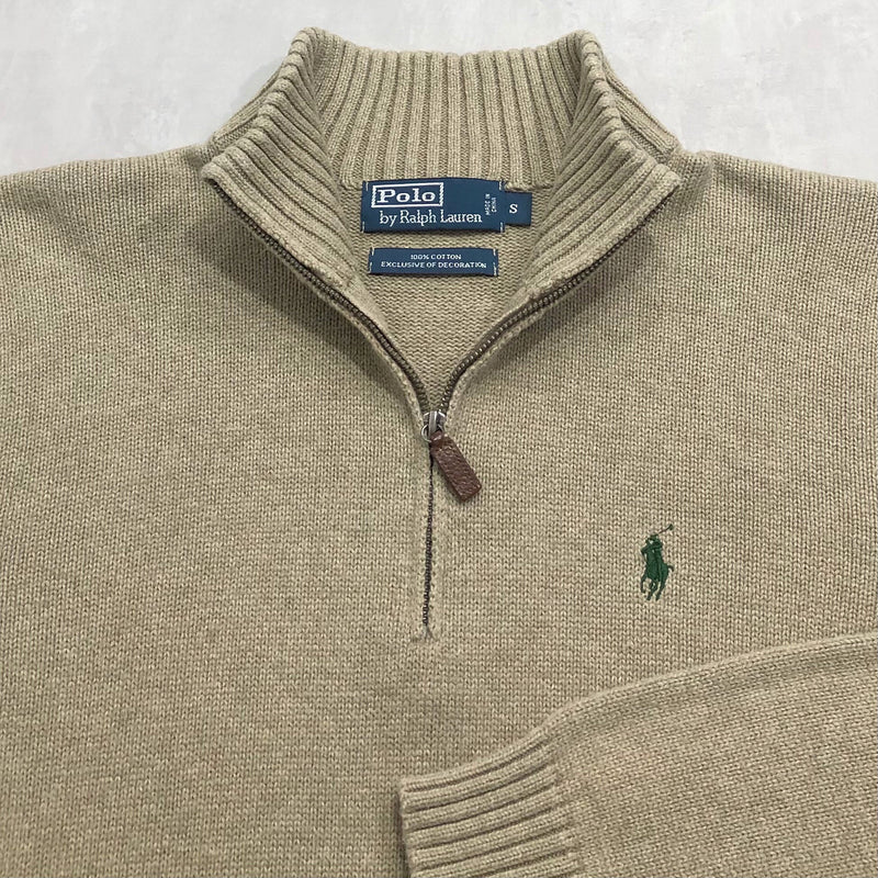 Polo Ralph Lauren Knit Quarter Zip (S/SHORT)