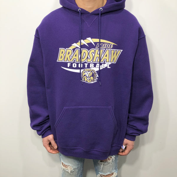 Russell Fleeced Hoodie Bradshaw School Football Pride (L)