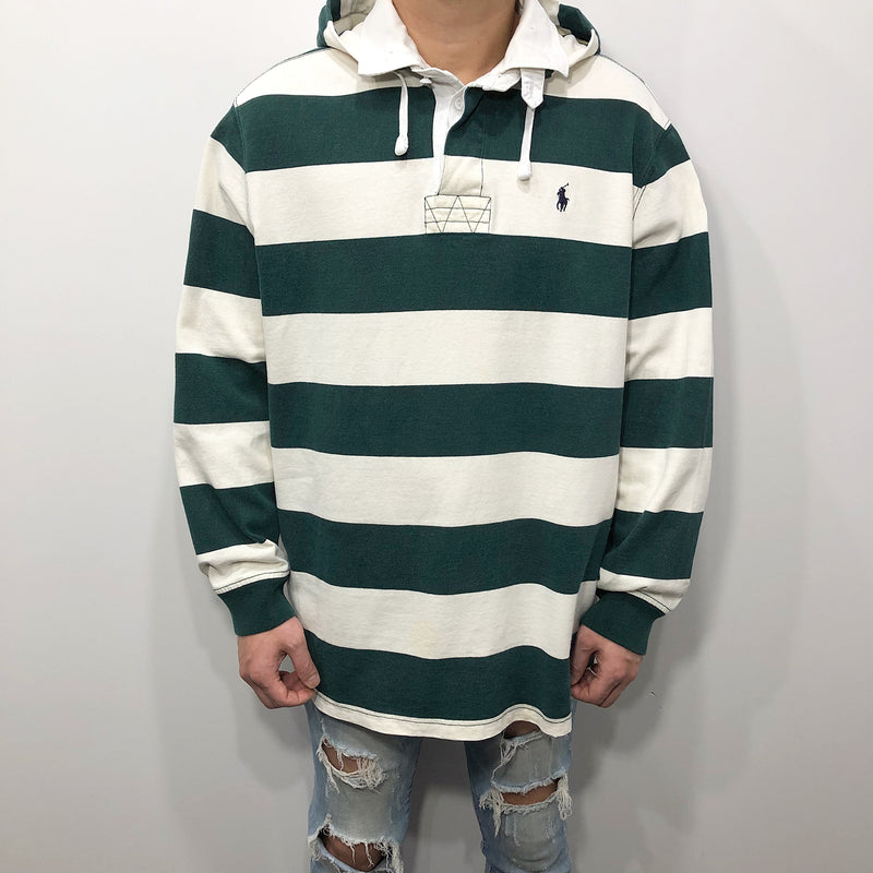 Polo ralph clearance lauren rugby hoodie