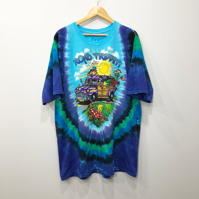 [NEW] Grateful Dead Tie-Dye T-Shirt Road Trippin' (S, 2XL) – VINTAGELANDNZ