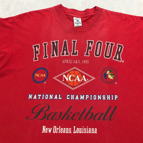 Vintage T-Shirt 1993 NCAA Final Four New Orleans Uni Louisiana USA (XL/TALL)