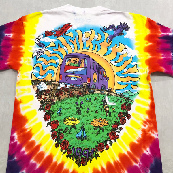 [NEW] Grateful Dead Tie-Dye T-Shirt Summer Tour Bus (S)