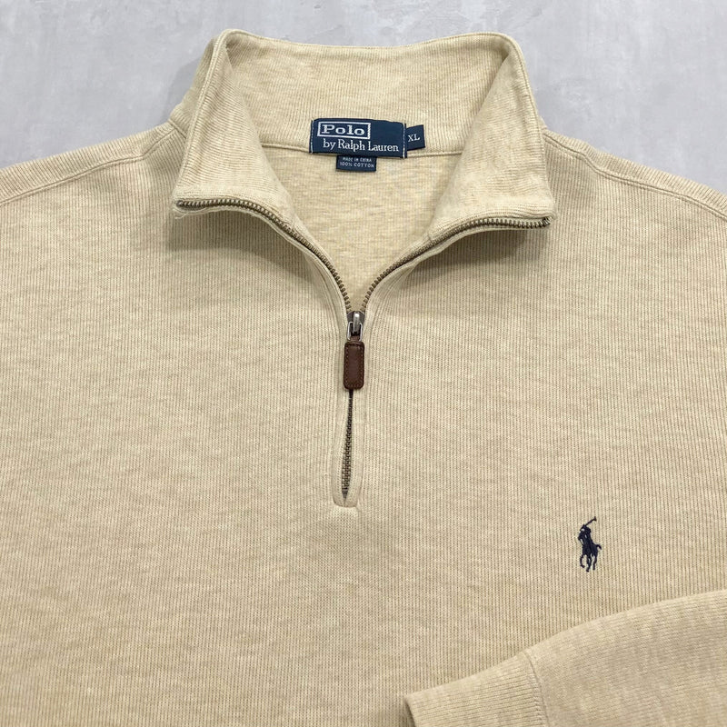 Polo Ralph Lauren Knit Quarter Zip (XL/BIG)