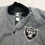 Vintage Starter Jacket NFL Las Vegas Raiders USA (L/BIG/SHORT