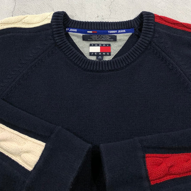 Vintage Tommy Jeans Knit Sweater (M)