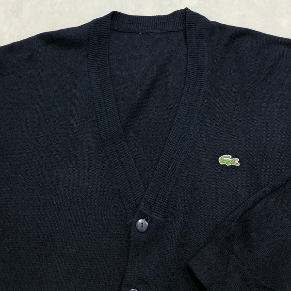 Vintage IZOD Lacoste Knit Cardigan (XL)