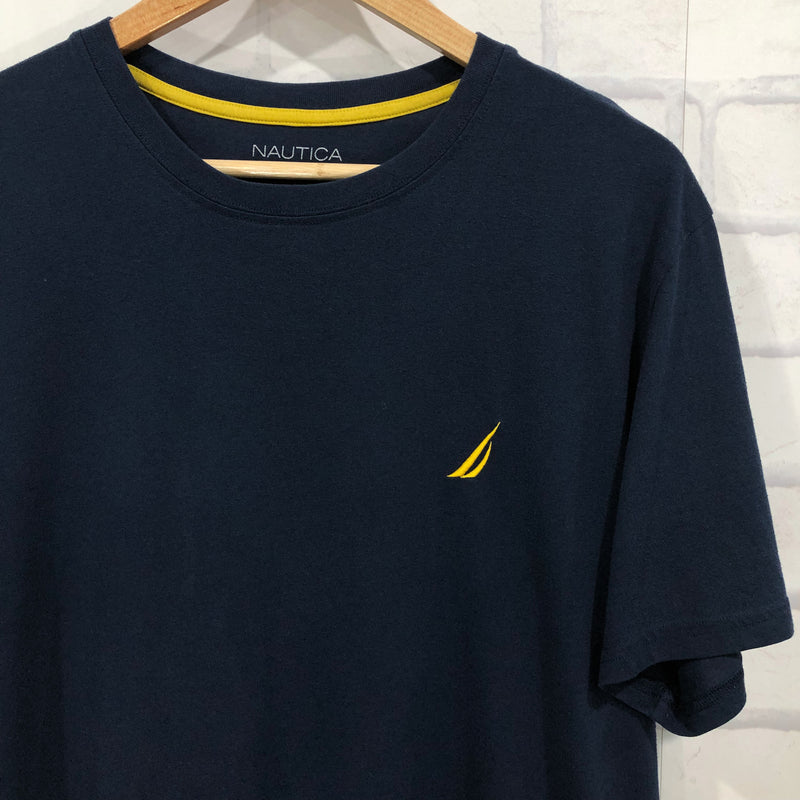 Nautica Logo Embroidered T-Shirt (L)