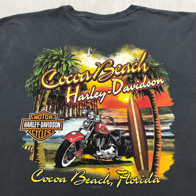 Harley Davidson T-Shirt Cocoa Beach Florida (XL)