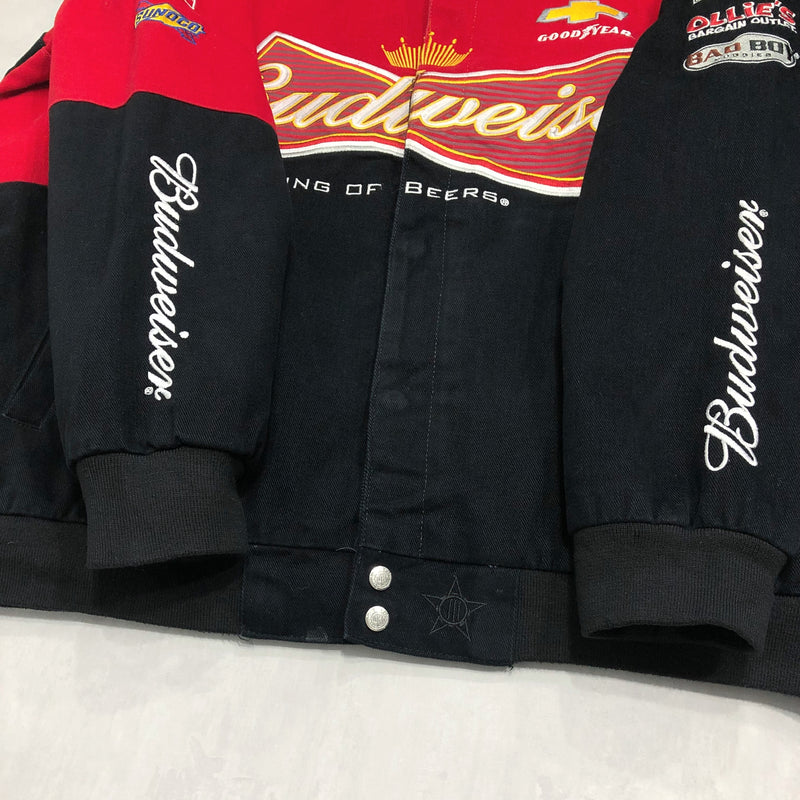 JH Design Nascar Jacket Budweiser #4 Kevin Harvick (2XL-3XL)