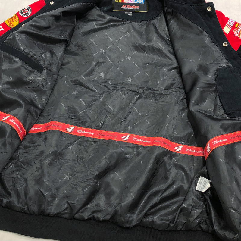 JH Design Nascar Jacket Budweiser #4 Kevin Harvick (2XL-3XL)