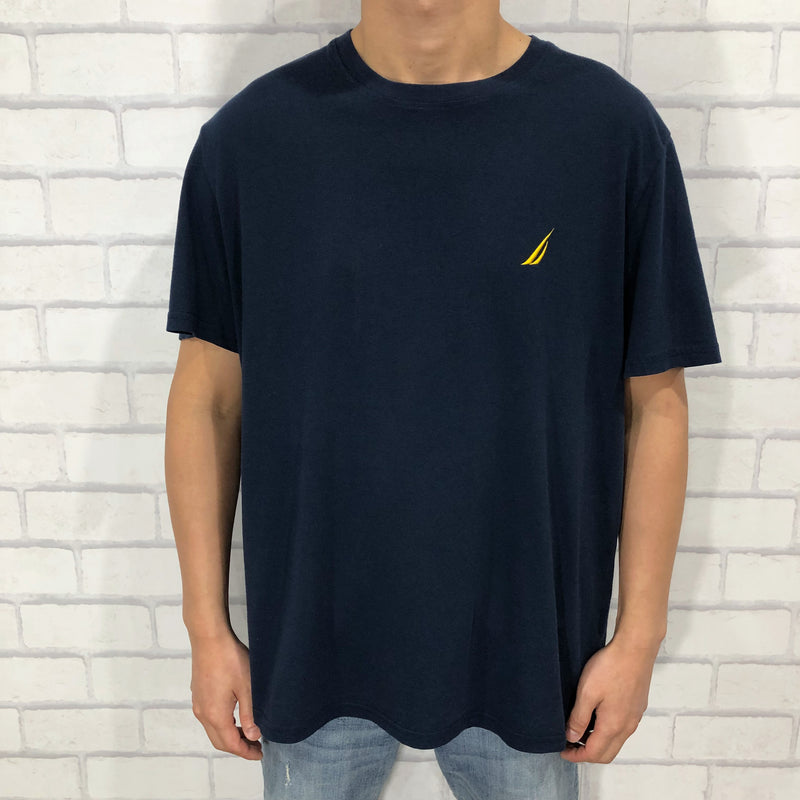 Nautica Logo Embroidered T-Shirt (L)