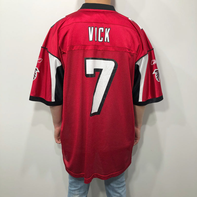 Reebok NFL Jersey Atlanta Falcons #7 Michael Vick (L/BIG 