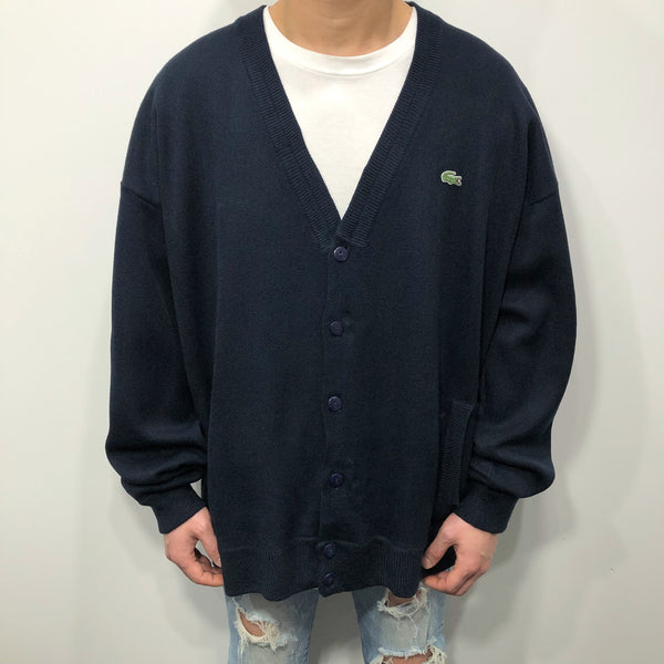 Vintage IZOD Lacoste Knit Cardigan (XL)