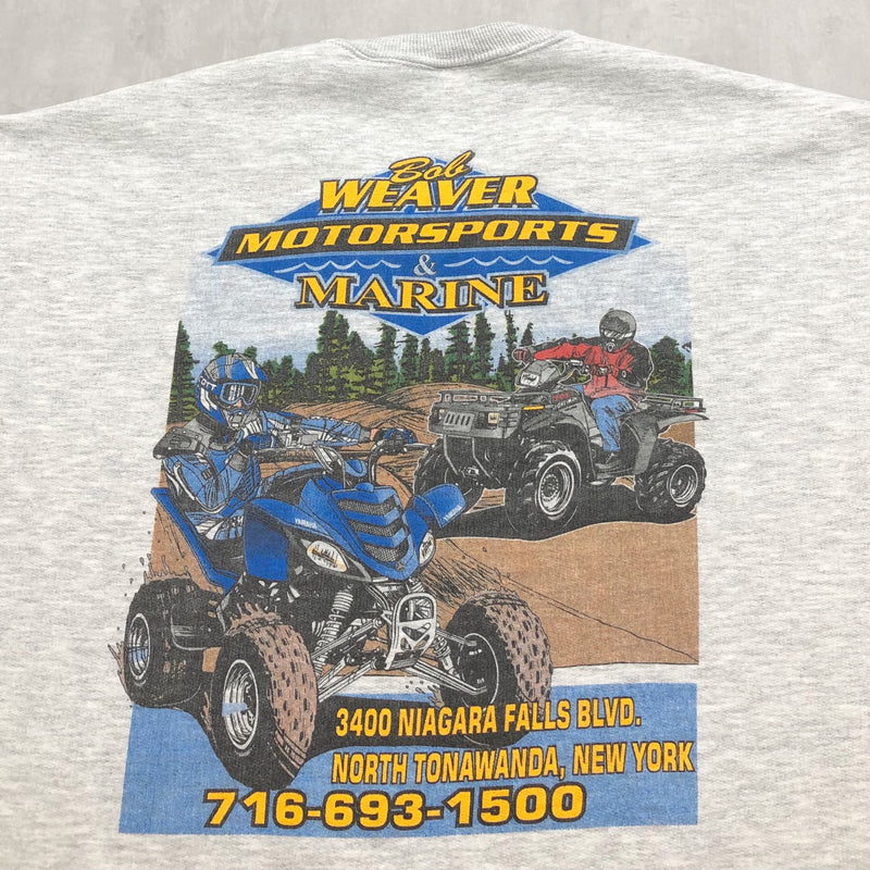 Vintage Sweatshirt Bob Weaver Motorsports & Marine (L)