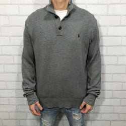 Polo Ralph Lauren Knit Button Pullover (M)