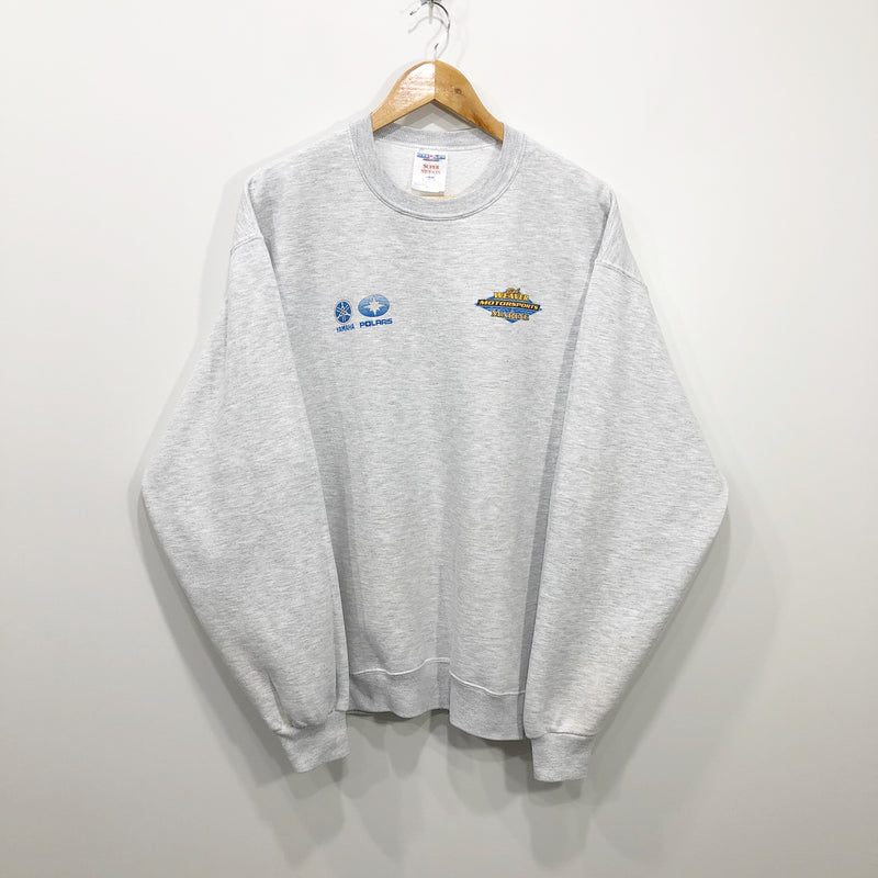 Vintage Sweatshirt Bob Weaver Motorsports & Marine (L)