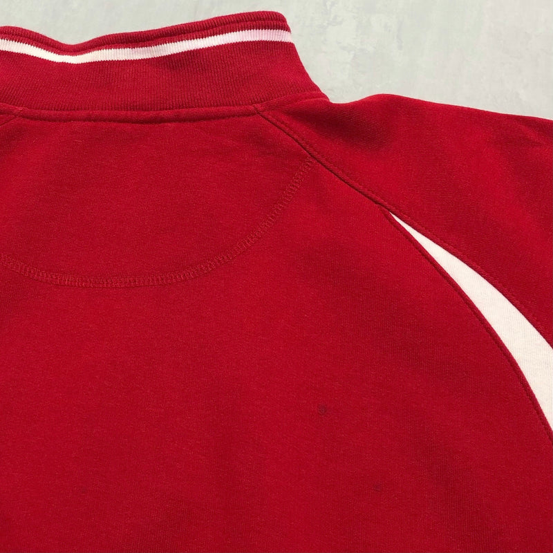 Russell Fleeced Quarter Zip Sweatshirt Amundsen School Chicago (2XL/TALL)