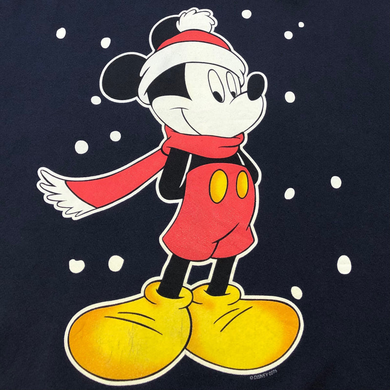 Vintage Disney Fleeced Sweatshirt Mickey USA (XL)