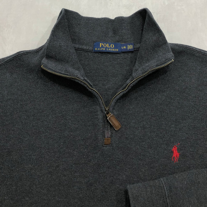 Polo Ralph Lauren Knit Quarter Zip (L/SHORT)