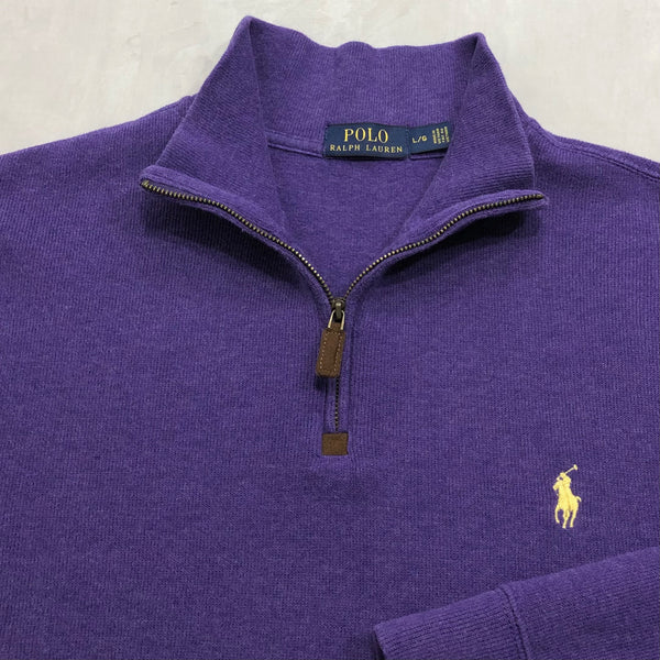 Polo Ralph Lauren Knit Quarter Zip (L-XL)