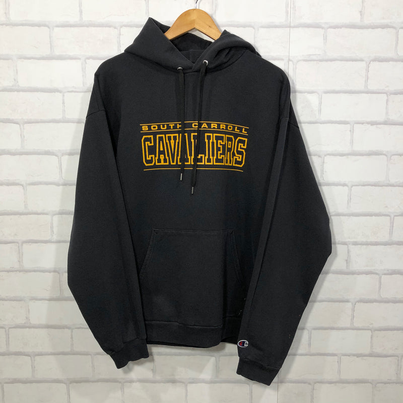 Champion Fleeced Hoodie South Carroll High School Football Cavaliers (L)