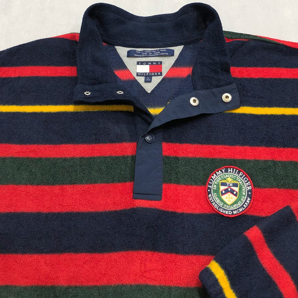 Vintage Tommy Hilfiger Fleeced Pullover (L)