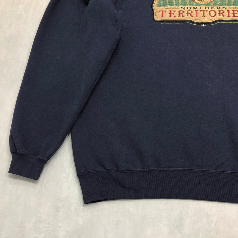 Vintage Lost Terrain Sweatshirt Northern Territories (2XL)