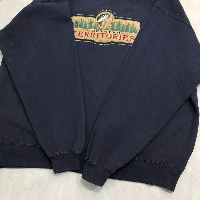 Vintage Lost Terrain Sweatshirt Northern Territories (2XL)