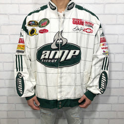 Vintage Chase Nascar Jacket Drivers Line Amp #88 Dale Earnhardt Jr. (L)