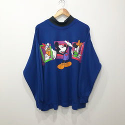 Vintage Disney Sweatshirt Daisy Duck & Mickey & Minnie (L)