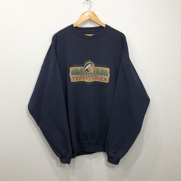 Vintage Lost Terrain Sweatshirt Northern Territories (2XL)