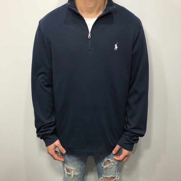 Polo Ralph Lauren Quarter Zip T-Shirt (M)