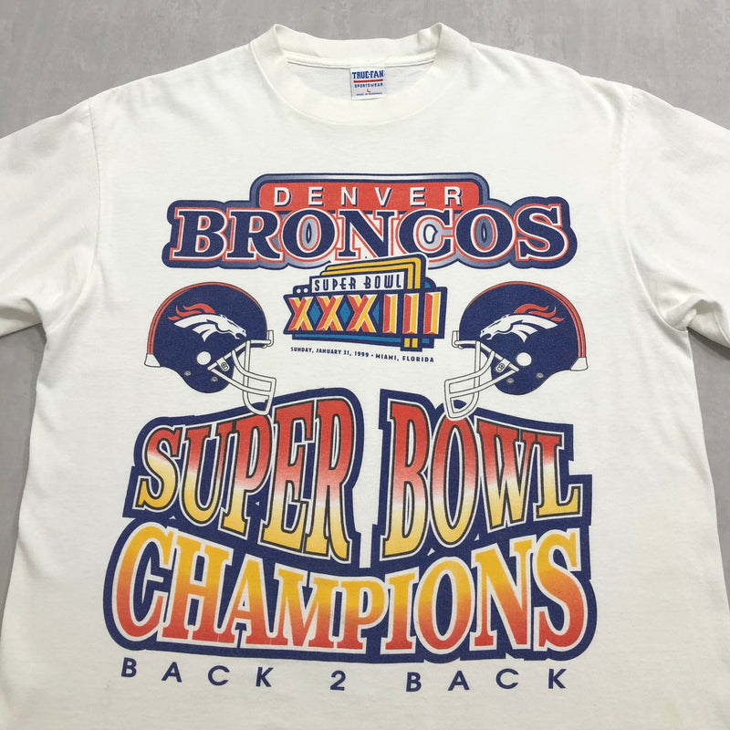 Vintage True-Fan T-Shirt 1999 NFL Denver Broncos (L) – VINTAGELANDNZ