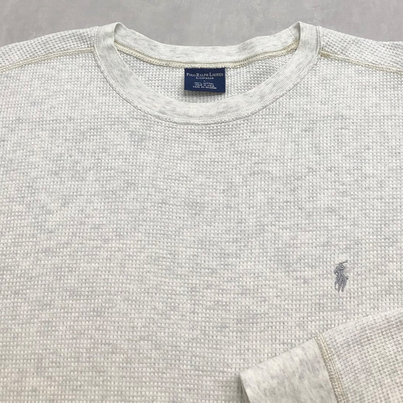 Polo Ralph Lauren Waffle T-Shirt Long Sleeved (L)