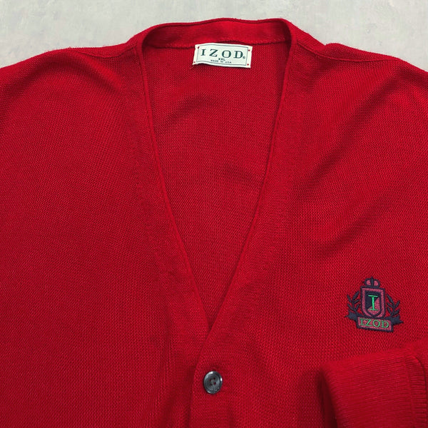 Vintage IZOD Knit Cardigan USA (3XL)