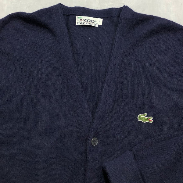 Vintage IZOD Lacoste Knit Cardigan (L)