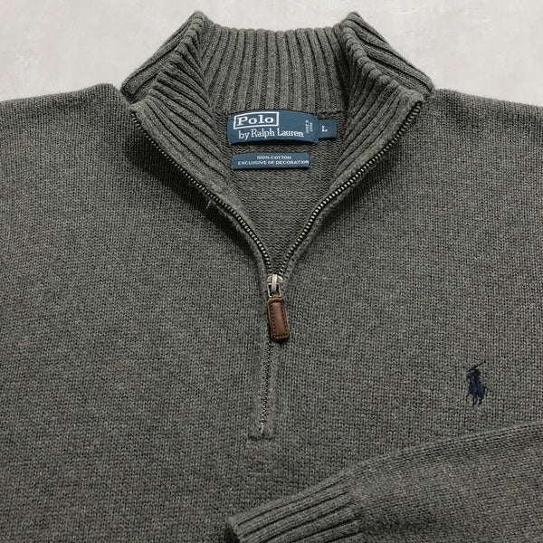 Polo Ralph Lauren Knit Quarter Zip (L)