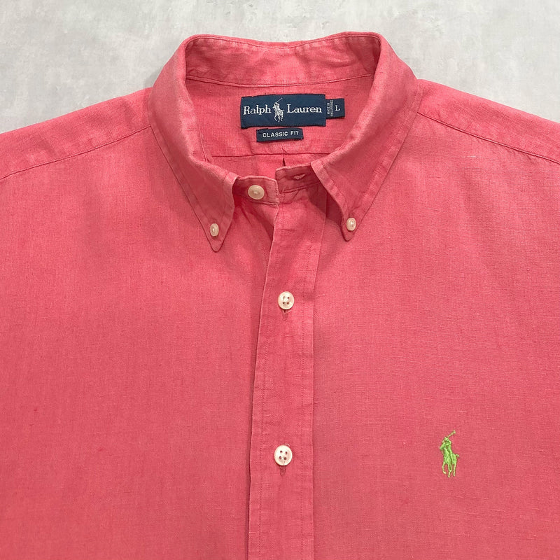 Polo Ralph Lauren Linen Shirt (XL/TALL)