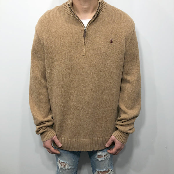 Polo Ralph Lauren Knit Quarter Zip (L)