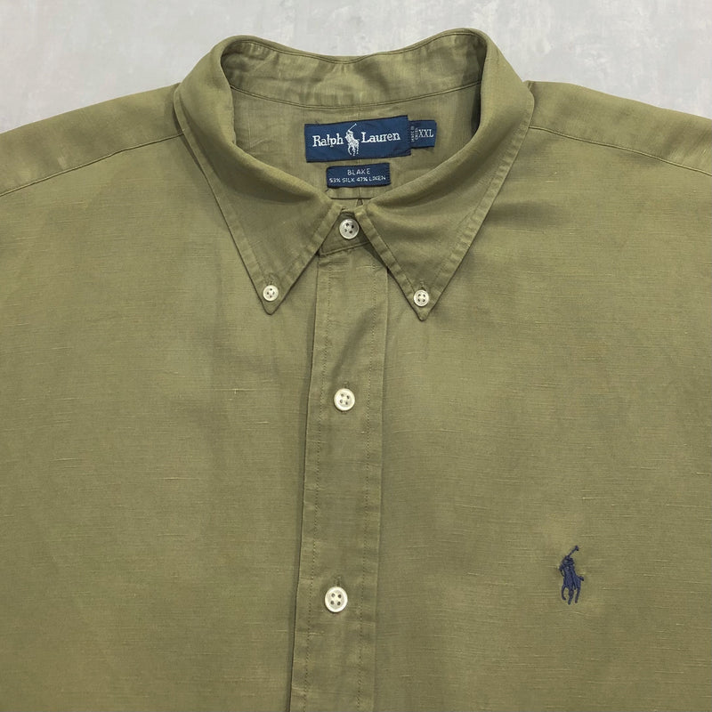 Polo Ralph Lauren Silk Linen Shirt (3XL/TALL)