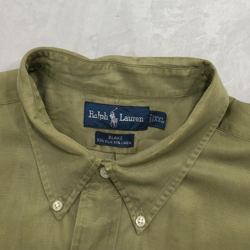 Polo Ralph Lauren Silk Linen Shirt (3XL/TALL)