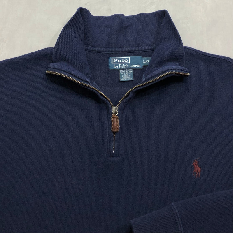 Polo Ralph Lauren Knit Quarter Zip (L)