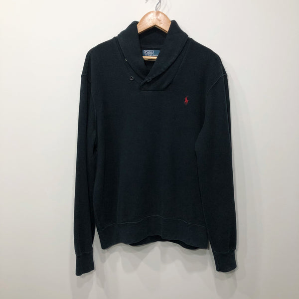 Polo Ralph Lauren Shawl Knit Sweater (L/SHORT)