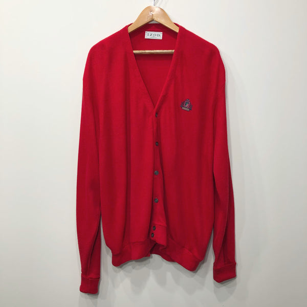 Vintage IZOD Knit Cardigan USA (3XL)