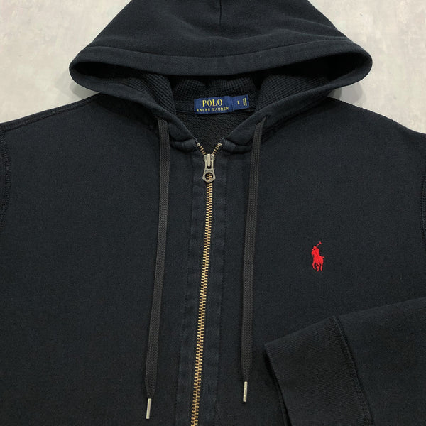 Polo Ralph Lauren Fleeced Hoodie Zip (L)