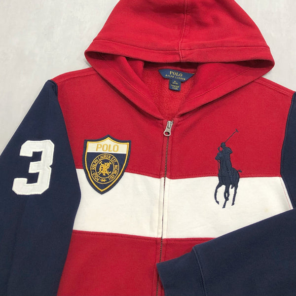 Polo Ralph Lauren Fleeced Hoodie Zip (S)