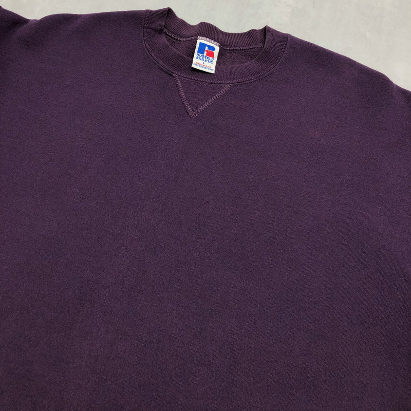 Vintage Russell Fleeced Sweatshirt USA (M)